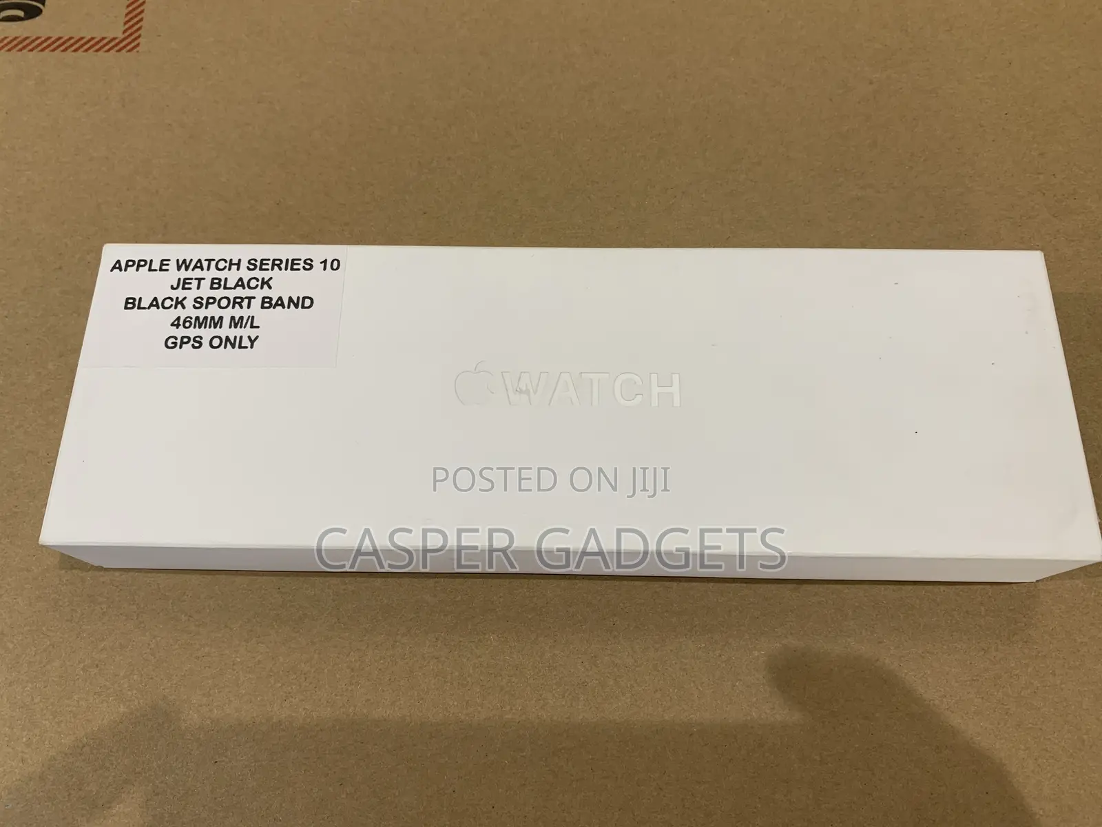 Apple Watch Series 10 Jet Black Sport Band 46mm GPS Only