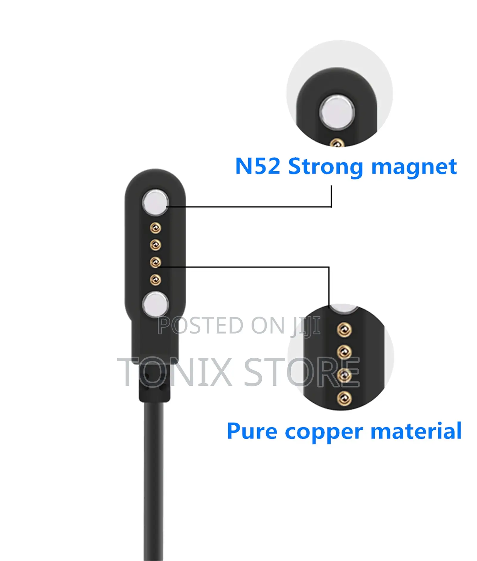 4pin Magnetic Charger for Smartwatches