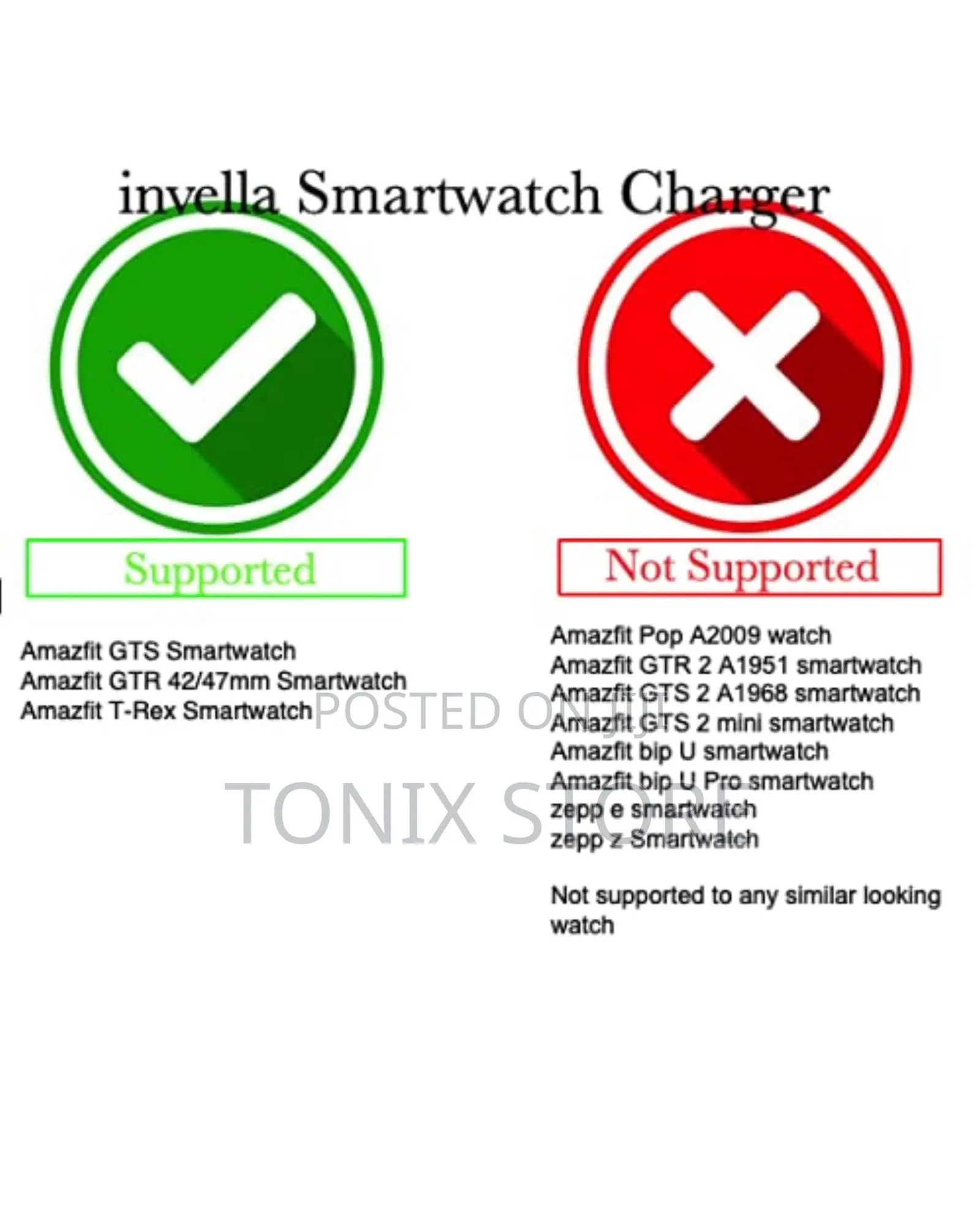 GTR/GST Amazfit Watch Charger