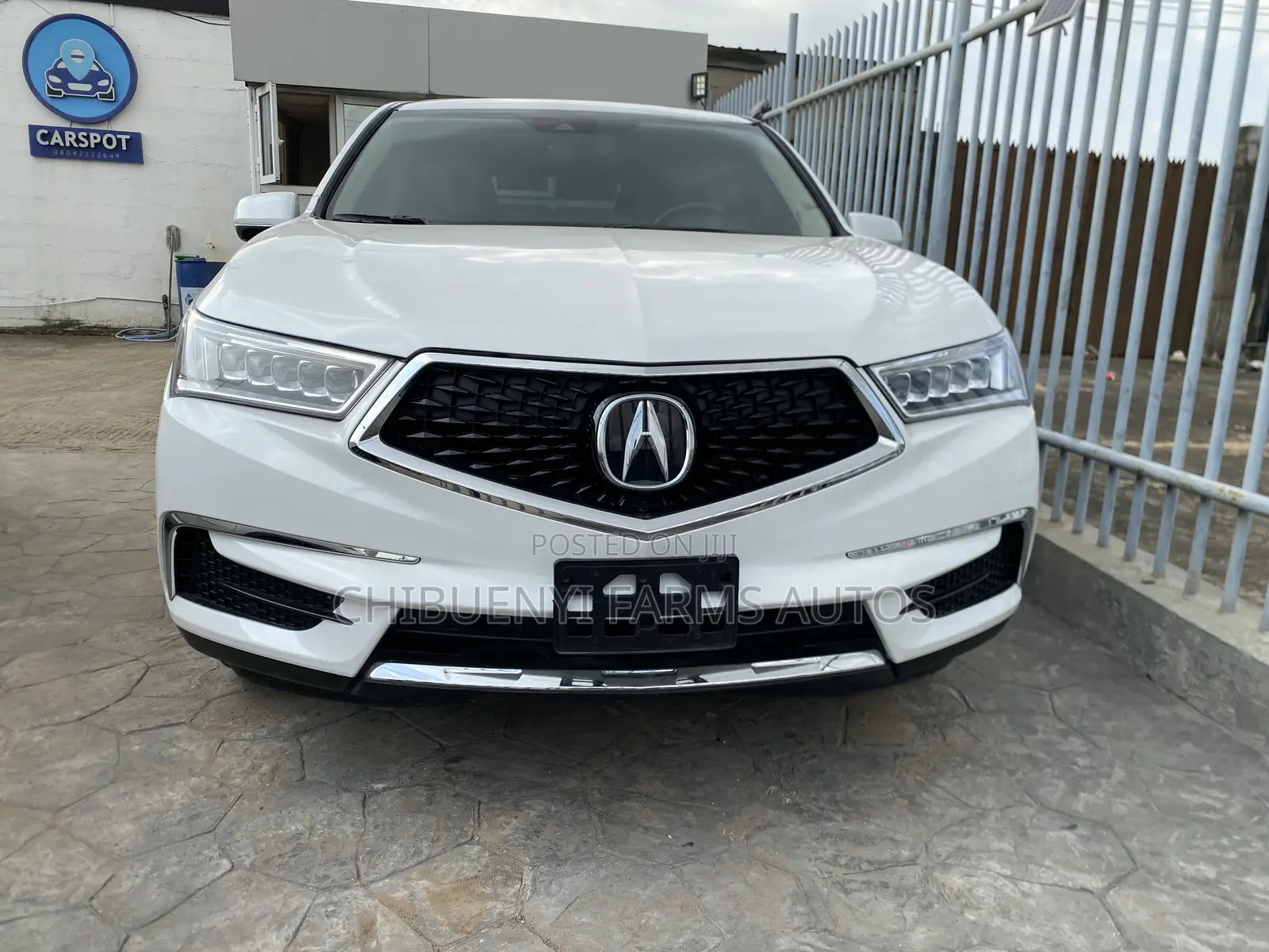 Acura MDX Advance & Ent. Pkgs SH-AWD 2019 White