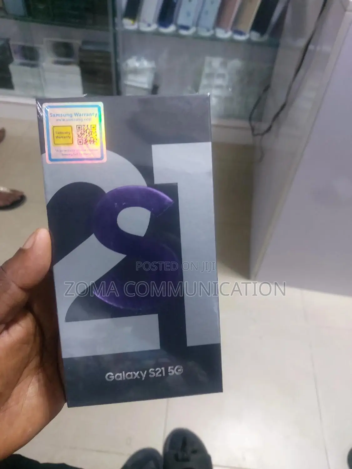 New Samsung Galaxy S21 5G 256 GB Black