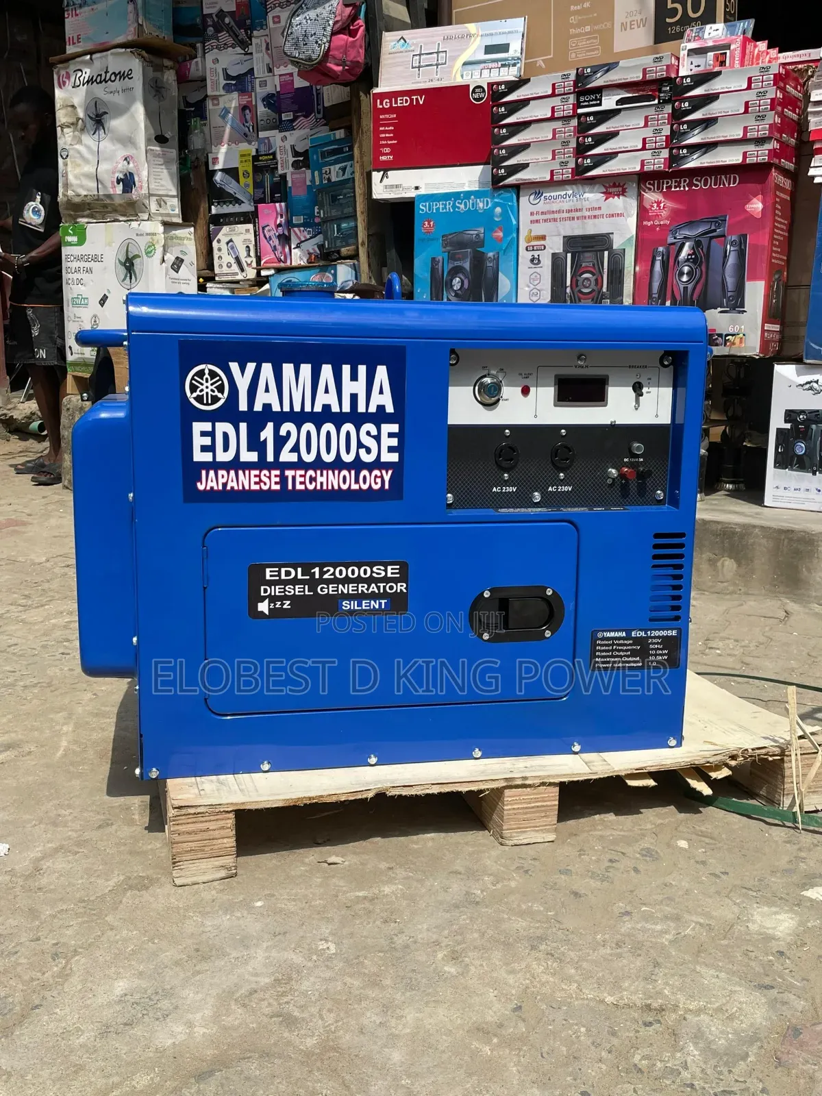 10.5kva Japan Diesel Generator 100% Pure Copper