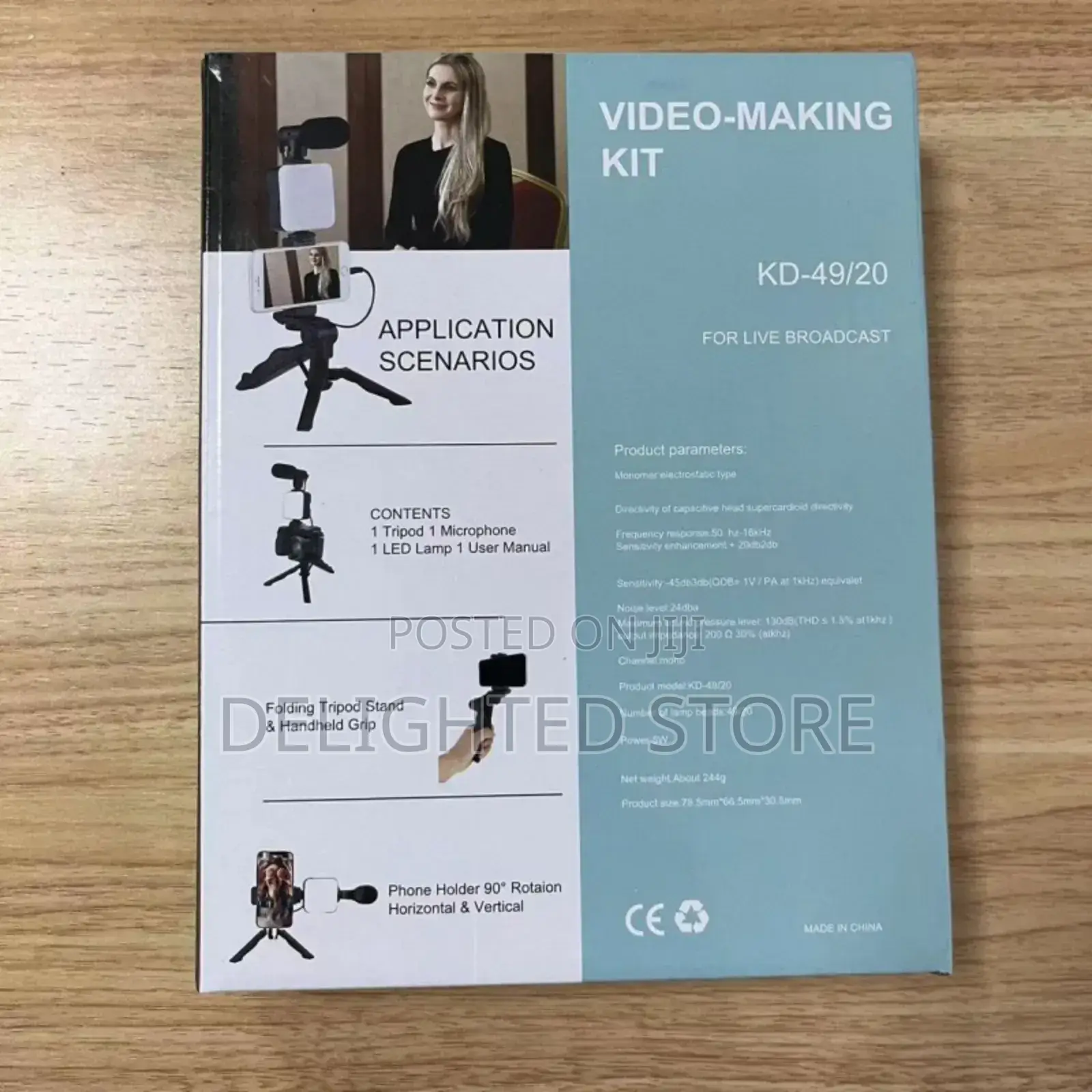 Smartphone Mini (Video Making) Vlog Kit + Free Remote
