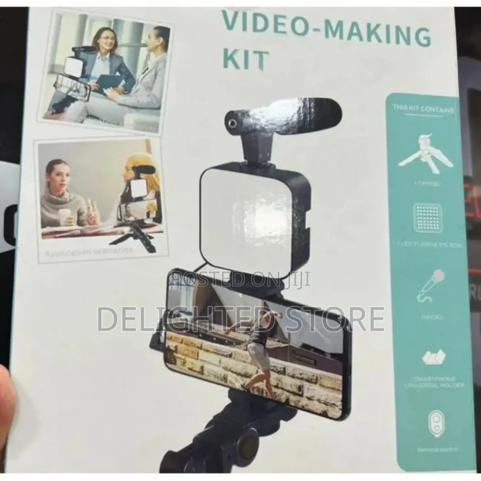 Smartphone Mini (Video Making) Vlog Kit + Free Remote