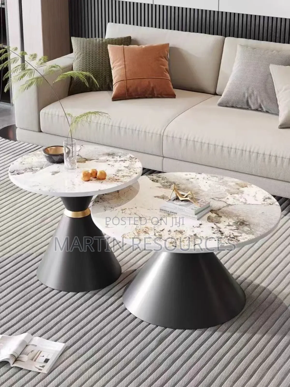 Marble Centre Table With Side Stool