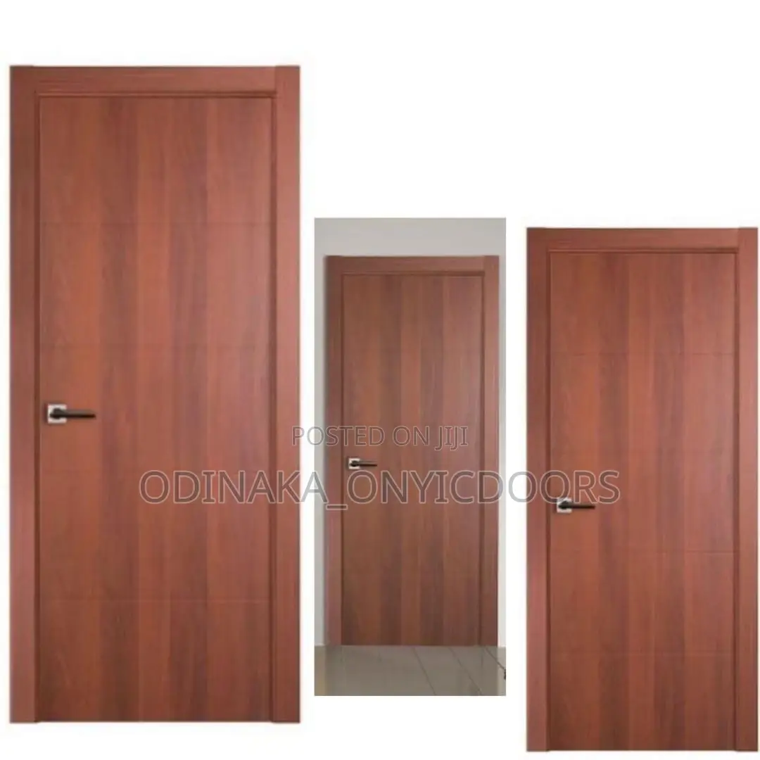 2100 By 900 Hdf Wooden Door(Brown)