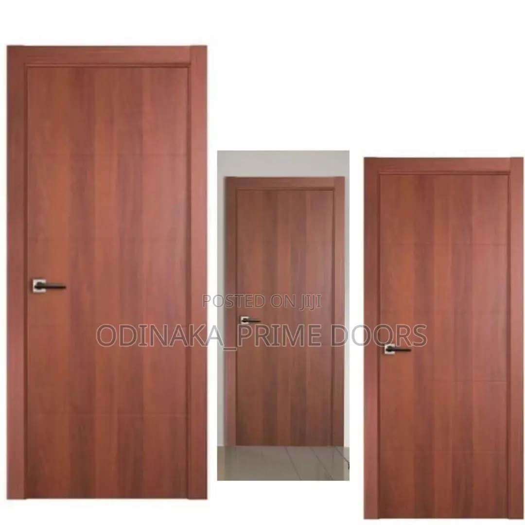 2100 By 900 Hdf Wooden Door(Brown)
