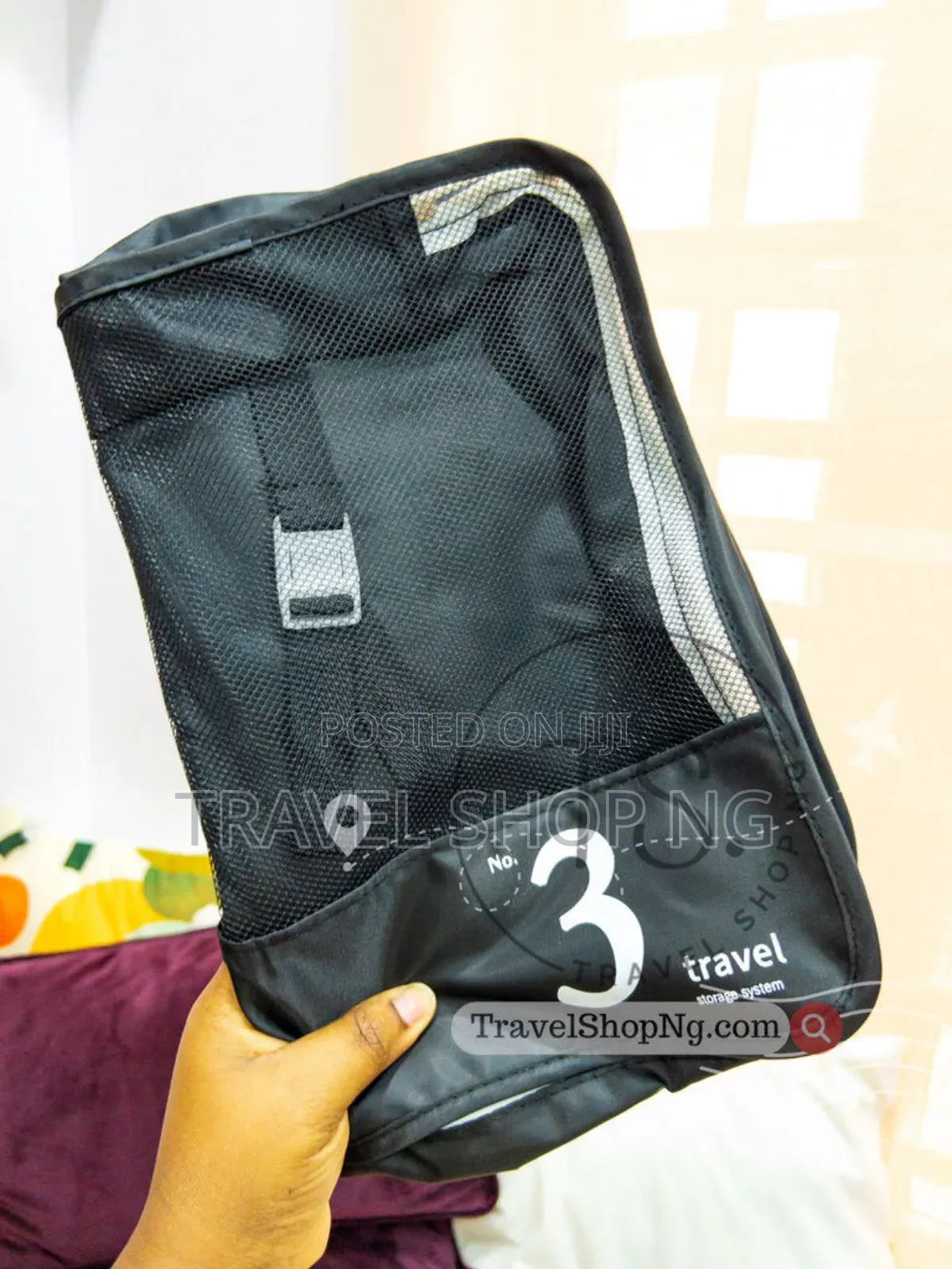 7-in-1 Packing Cubes: Contrast Coloured Zipper