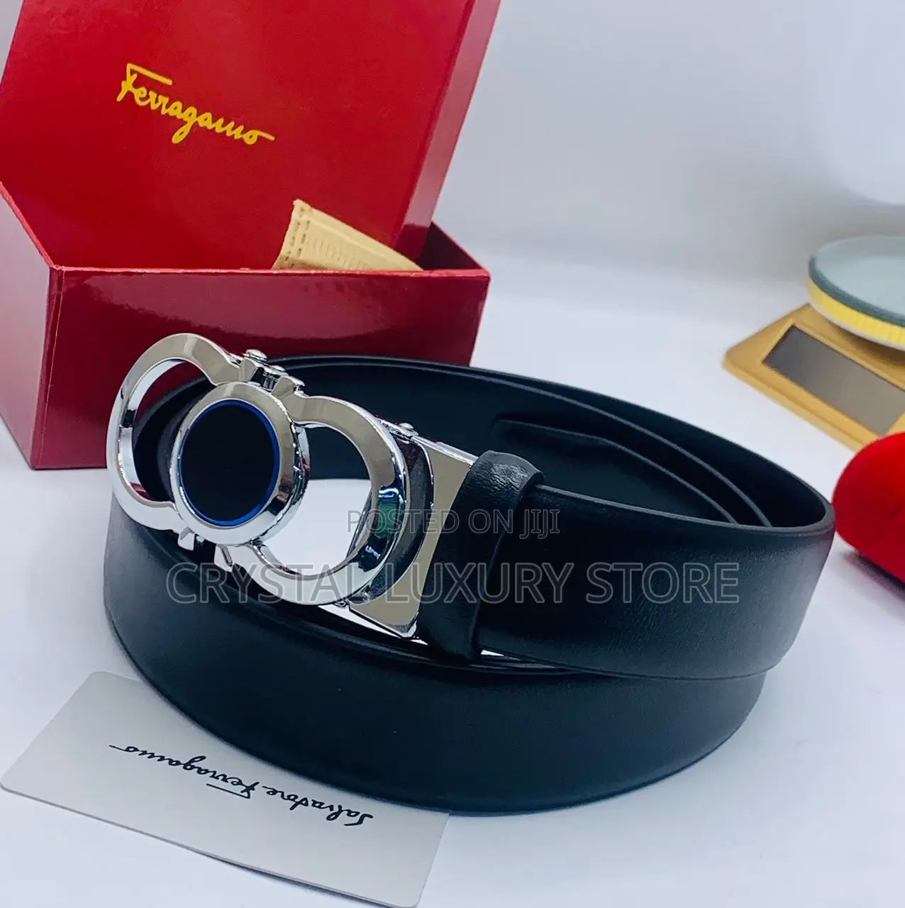 Ferragamo Quality Luxury Men Genuine Leather Belts