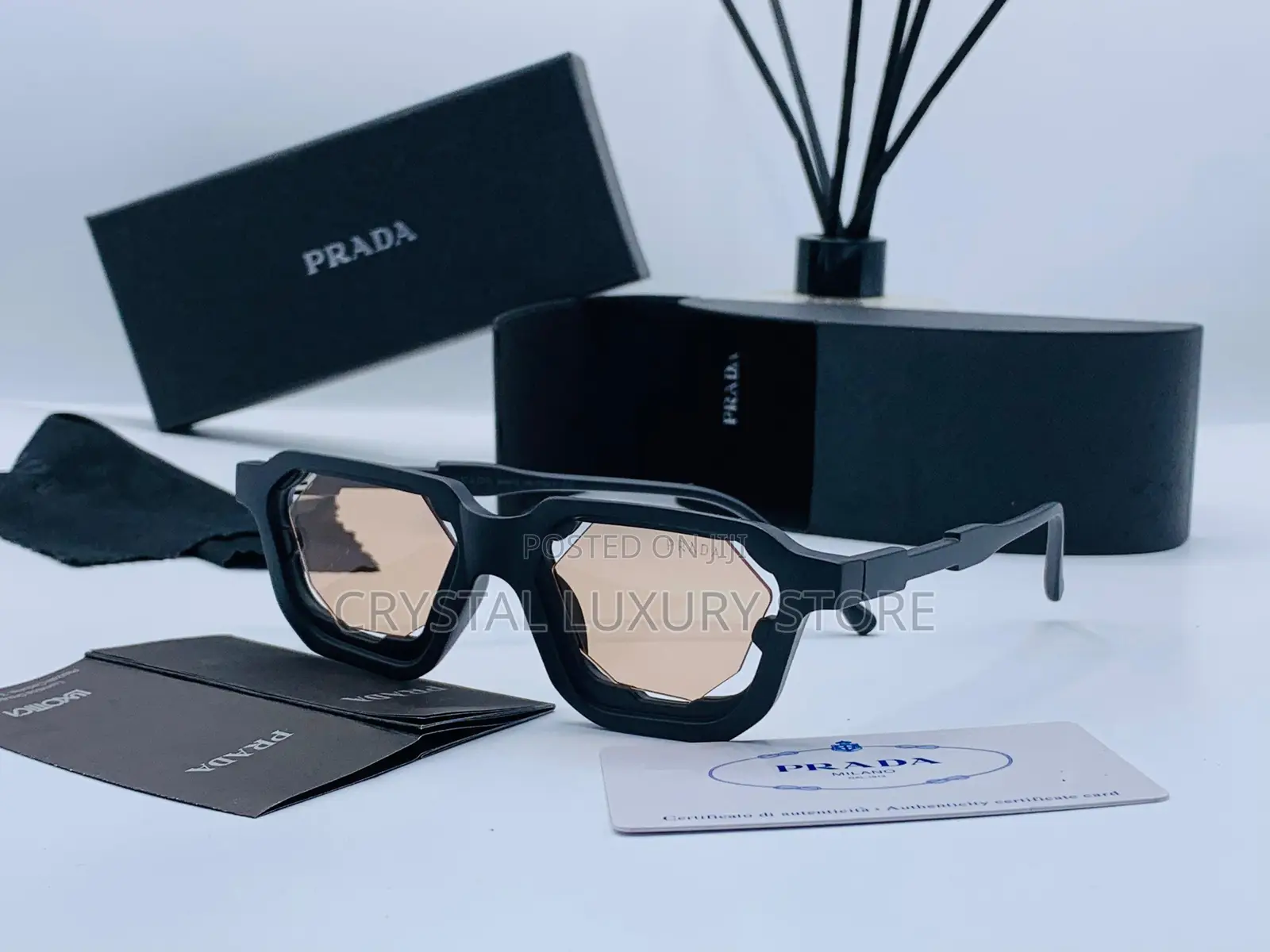 Prada Quality Luxury Unisex Sunglasses