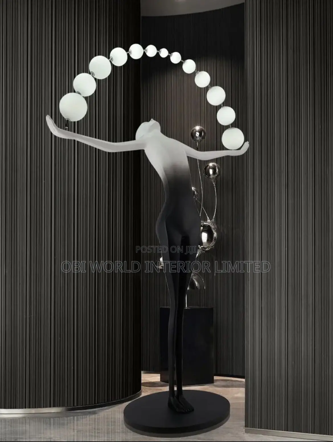 Light Decoration Statue Human