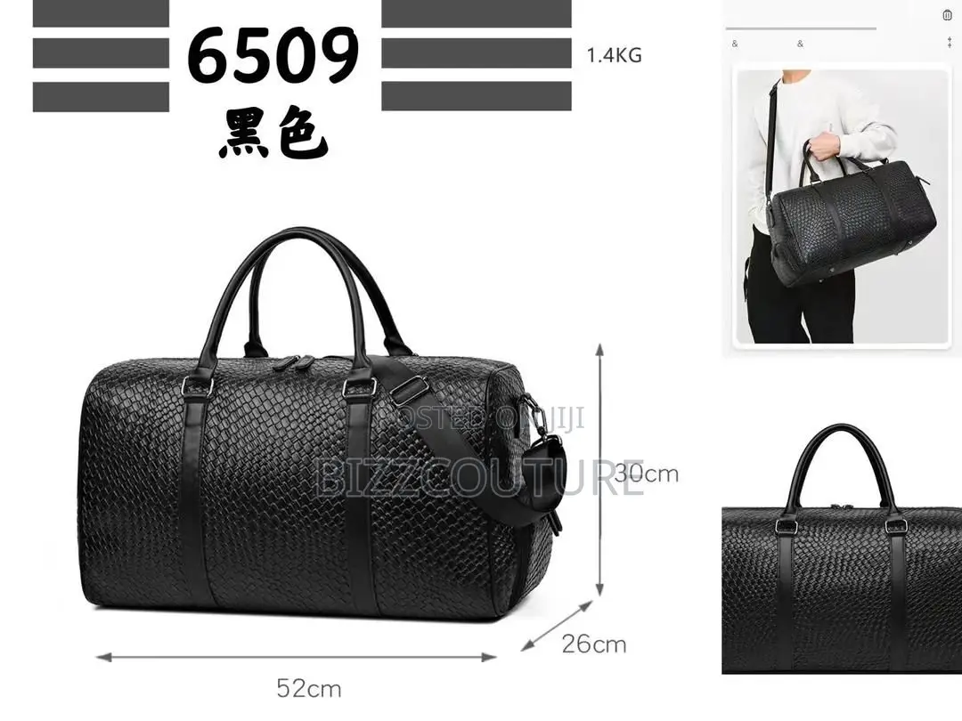 Original Black Leather Bag Is Available in Store Now