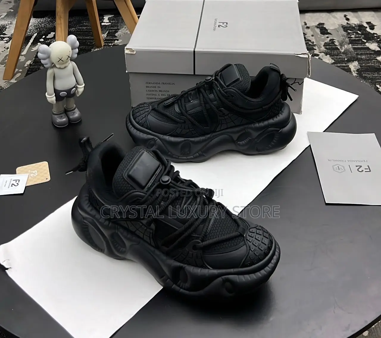 Fernanda Franklin Quality Luxury Men Sneakers