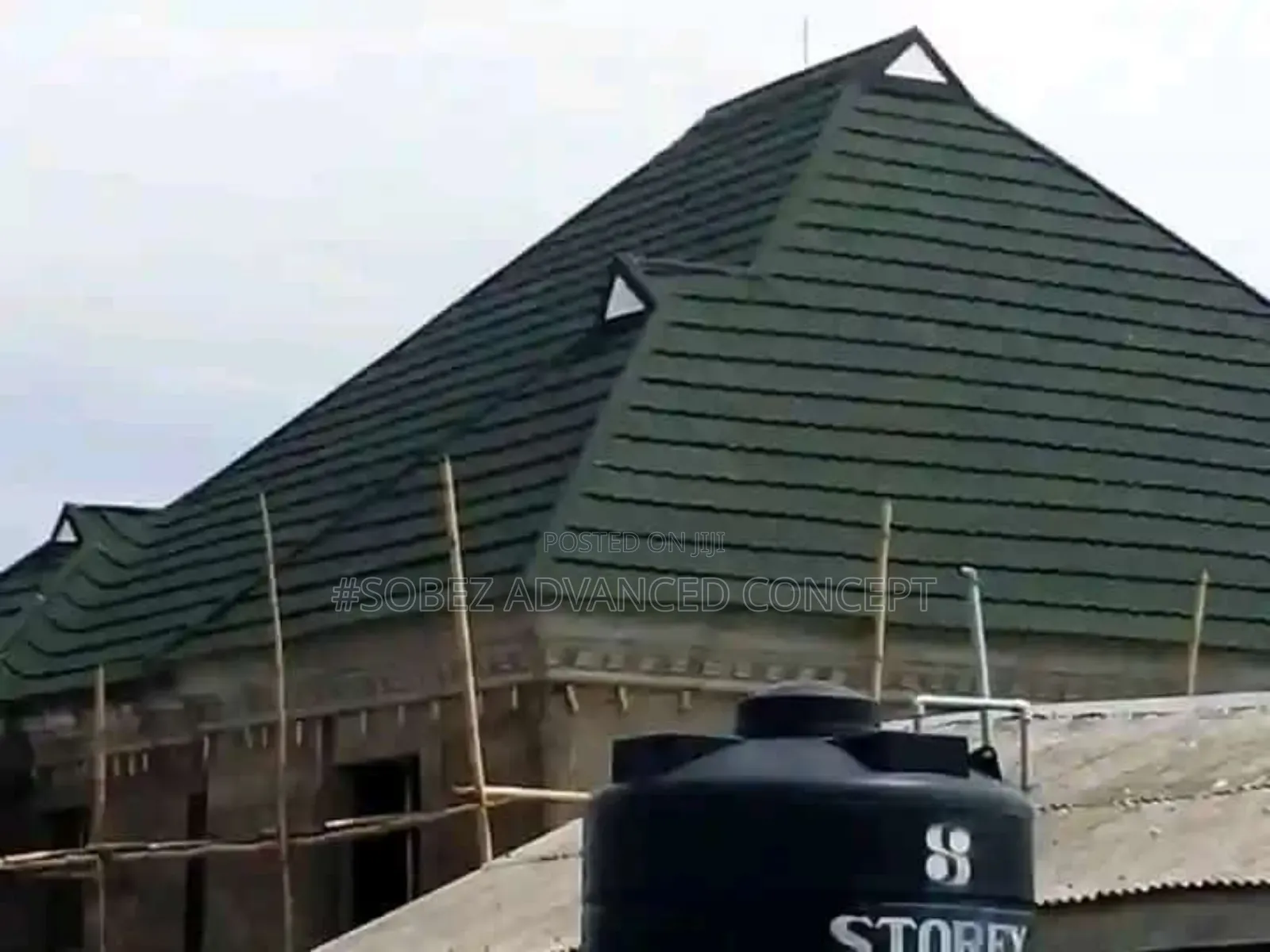 Metal Industrial Roofing Work