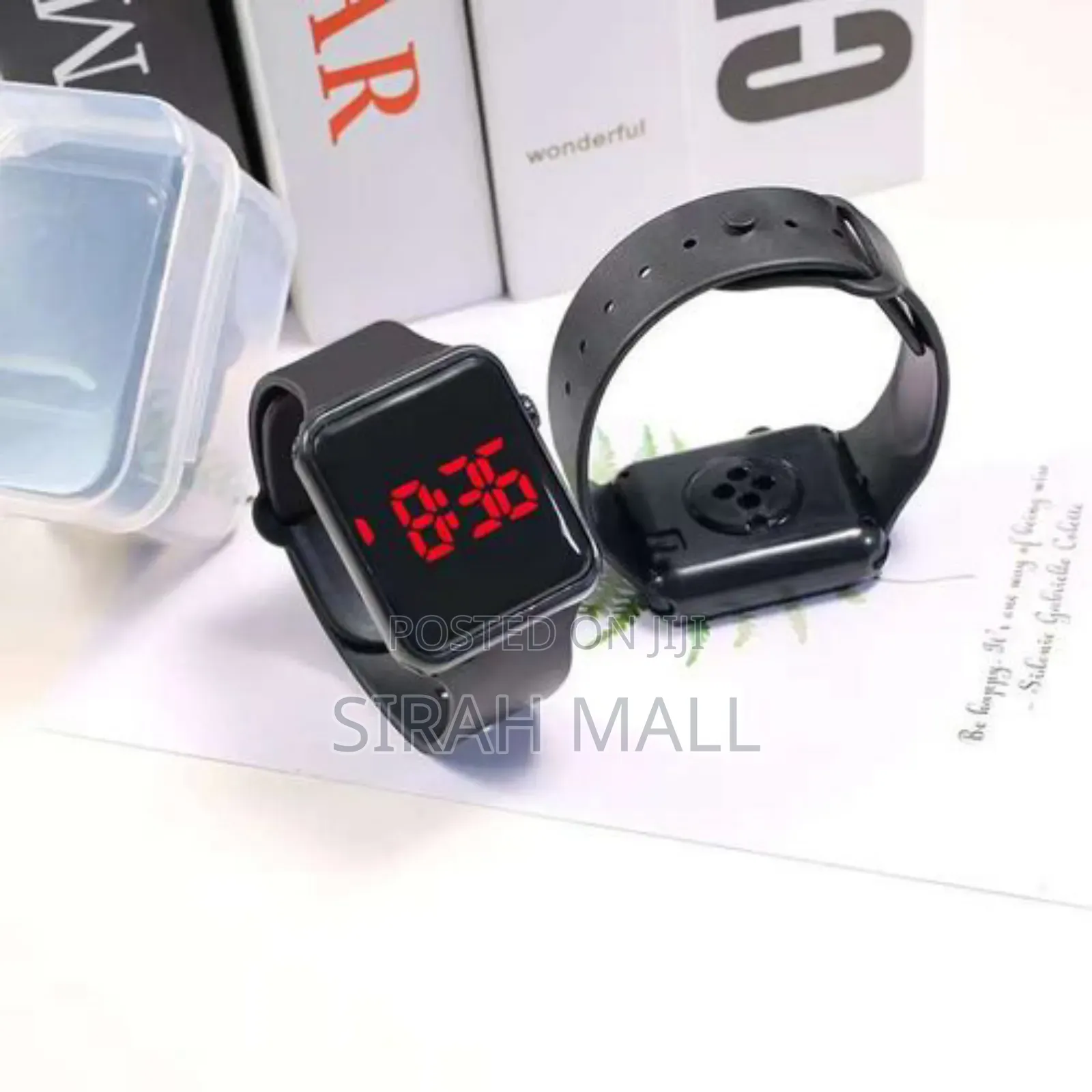 LED Digital Sports Electronics Wristwatch - Unisex