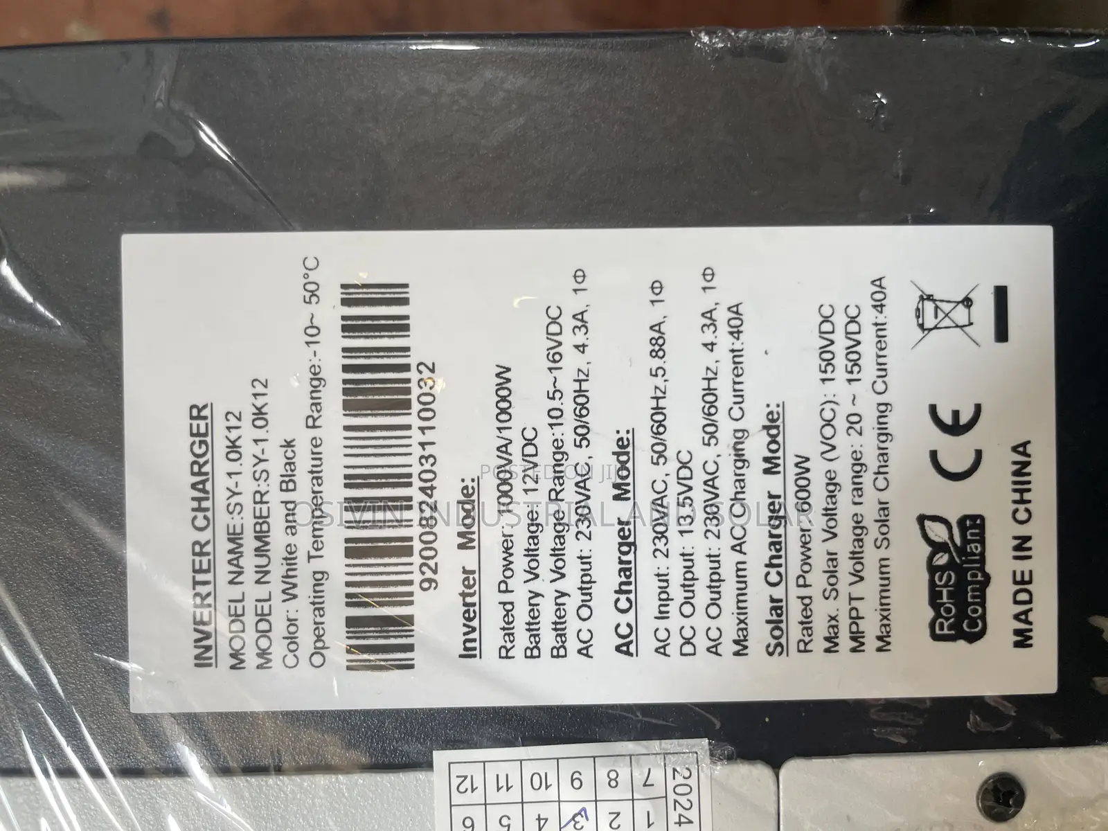Beston 1kva 12v Transformerless Hybrid Inverter