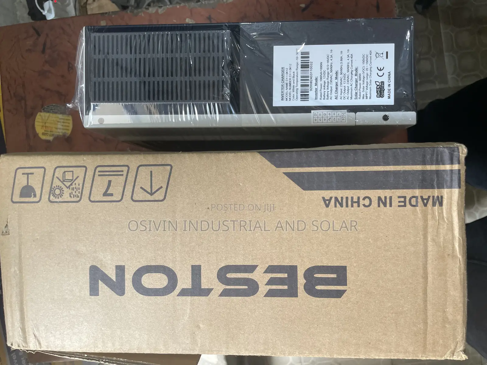 Beston 1kva 12v Transformerless Hybrid Inverter
