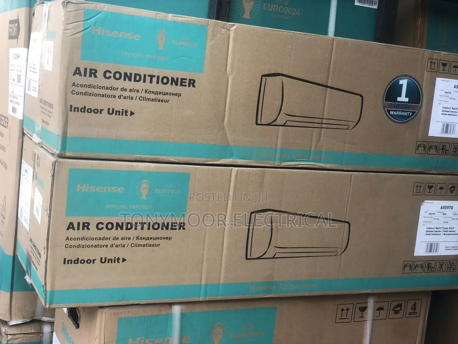 930*335*260mm 8/9.5kg Hisense Air Conditioner