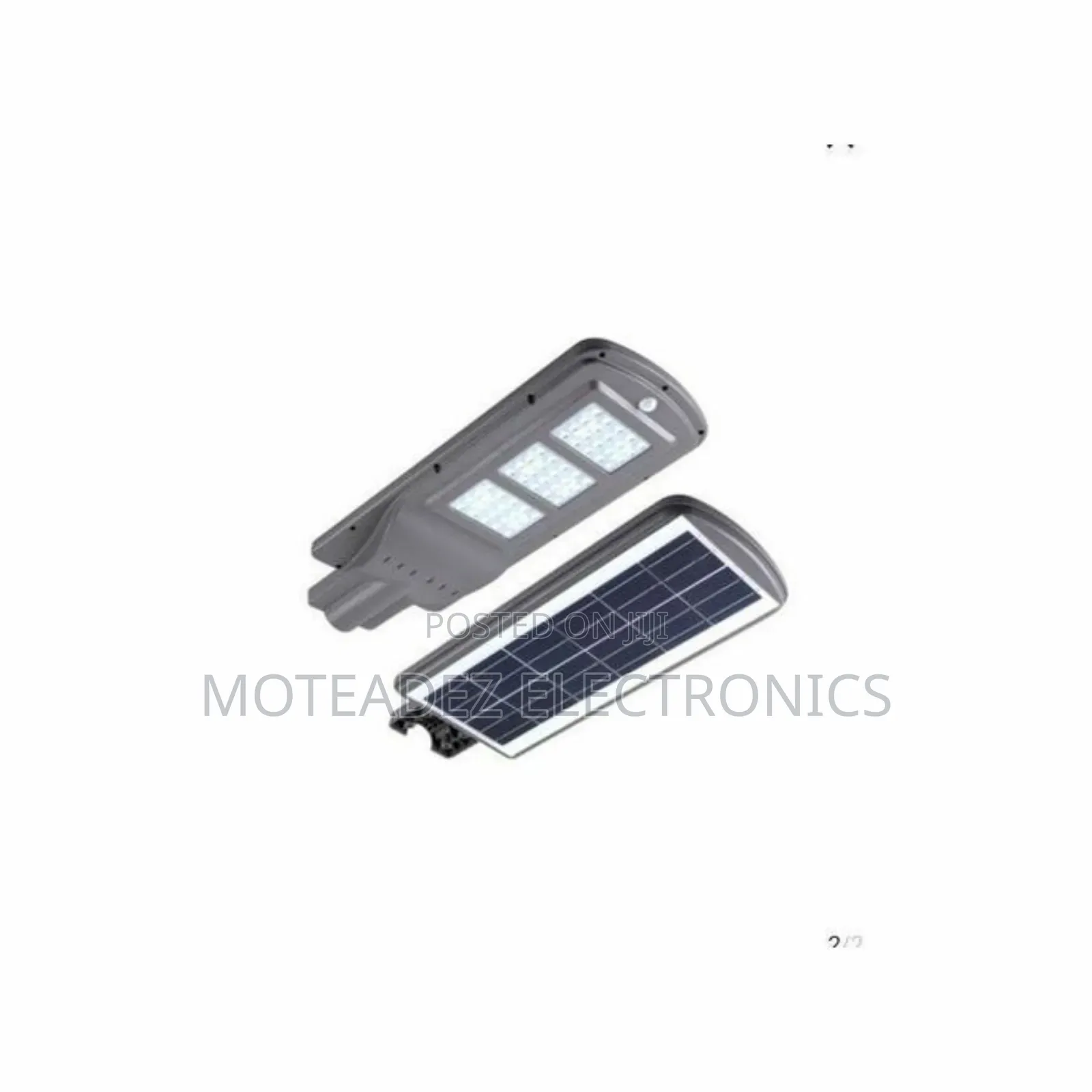 All in One 400w Solar Rechargeable LED Street Light W/Pole