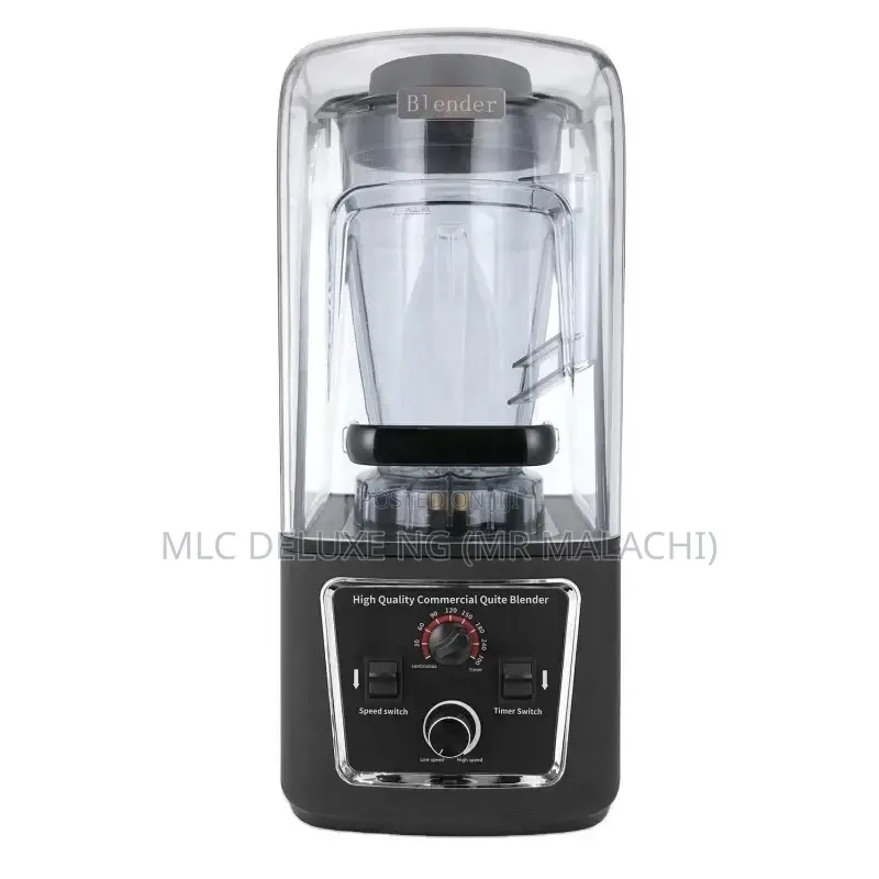 High Performance 4L Silent Blender(Black/Red)Kitchen Blender