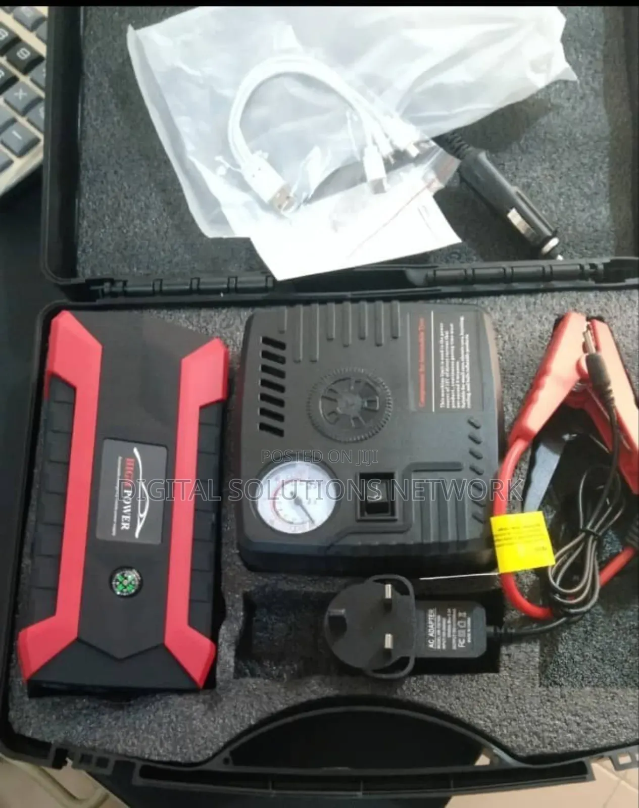 Emergency Jump Starter 99800mah With Pump for Jeep Combo Kit