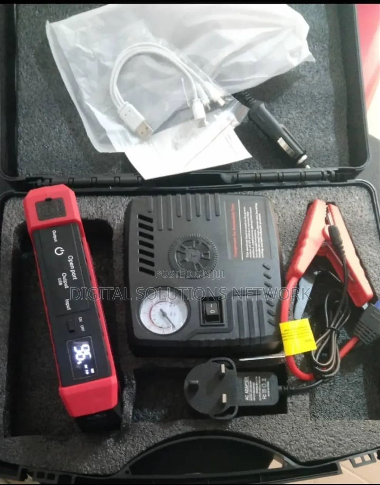 Emergency Jump Starter 99800mah With Pump for Jeep Combo Kit