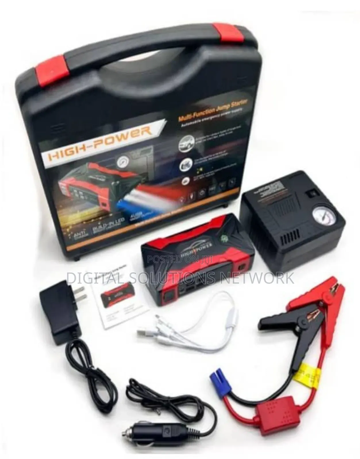 Emergency Jump Starter 99800mah With Pump for Jeep Combo Kit