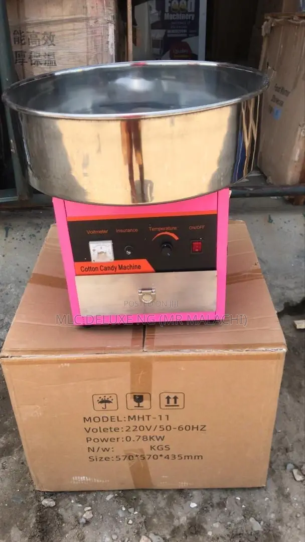 Electric Party Cotton Candy Machine/Pink,Orange Colors Avble
