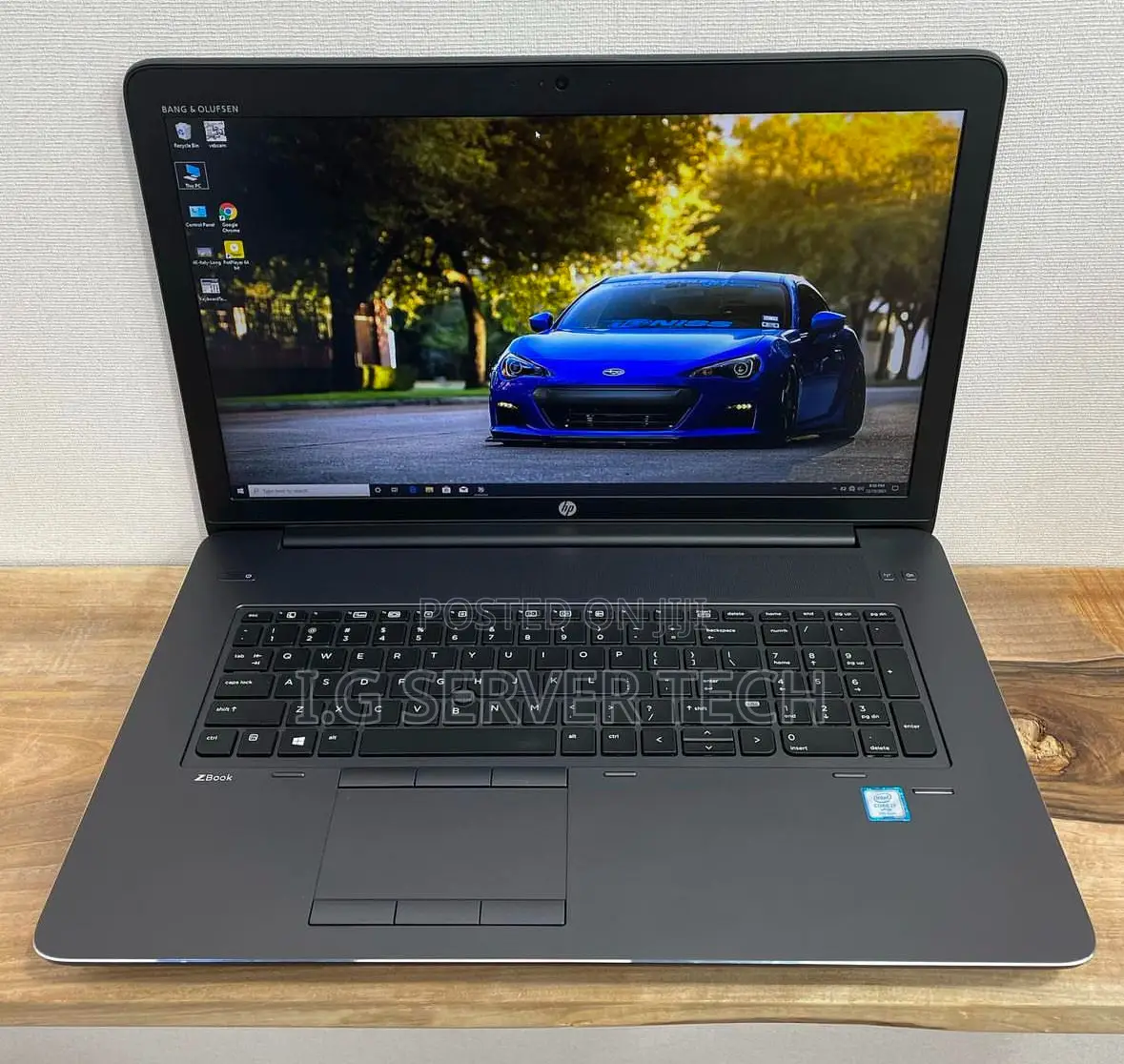 Laptop HP ZBook 17 G4 24GB Intel Core I7 HDD+SSD 512GB