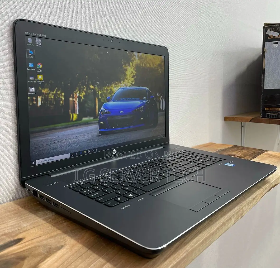 Laptop HP ZBook 17 G4 24GB Intel Core I7 HDD+SSD 512GB