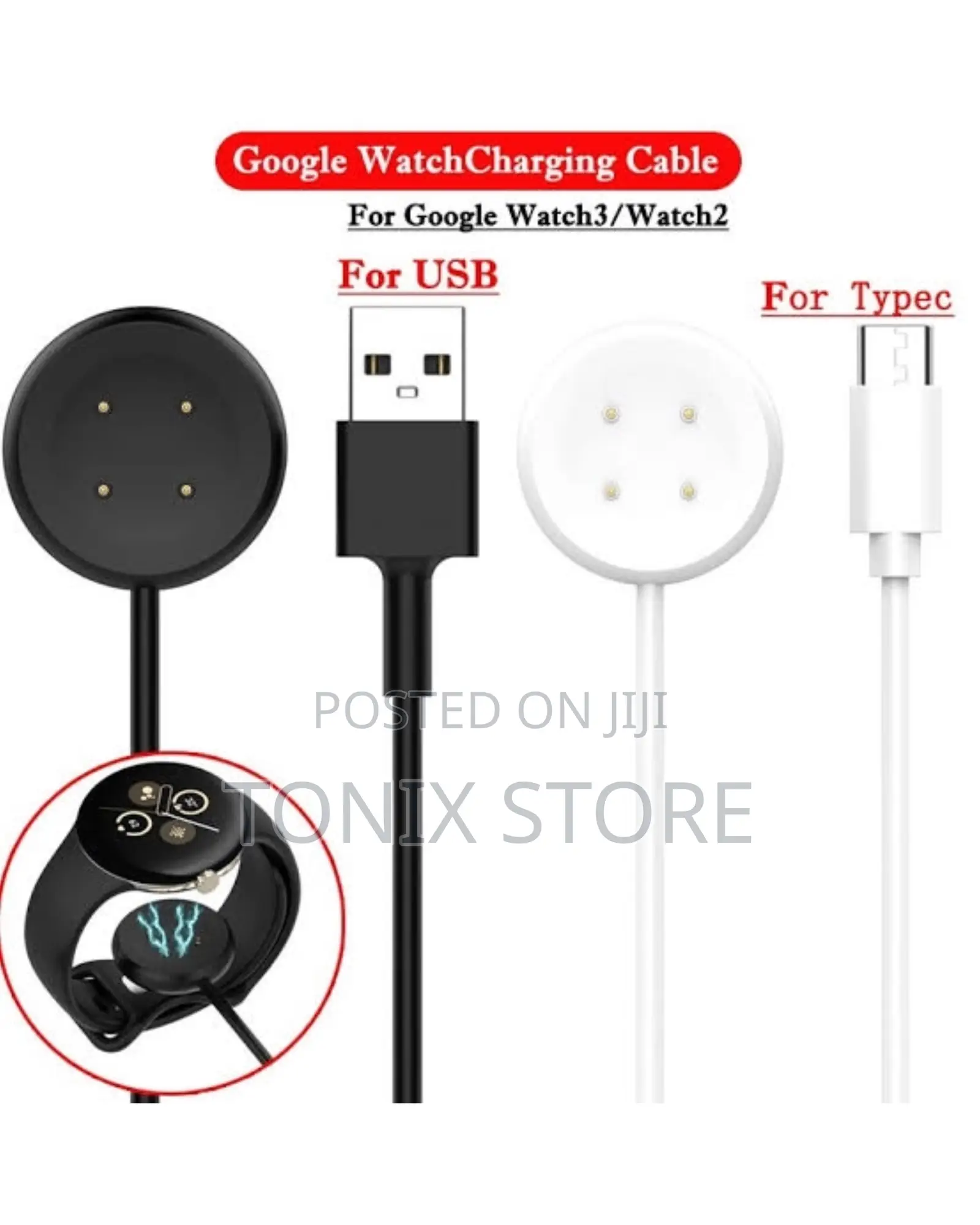DW89 4pin Magnetic Watch Charger