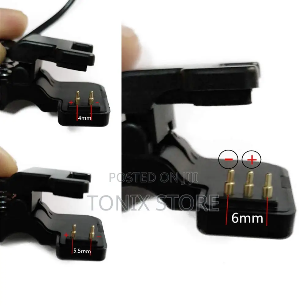 Universal 3pin Clip Smartwatch Charger