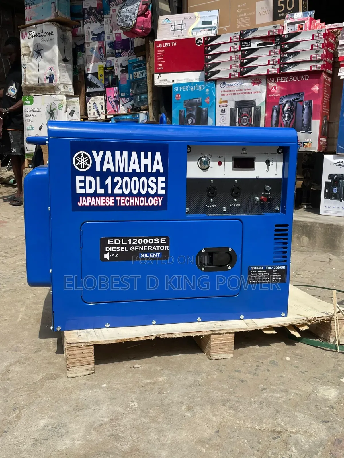 Yamaha Diesel Genrator 10kva 100% Pure Copper.