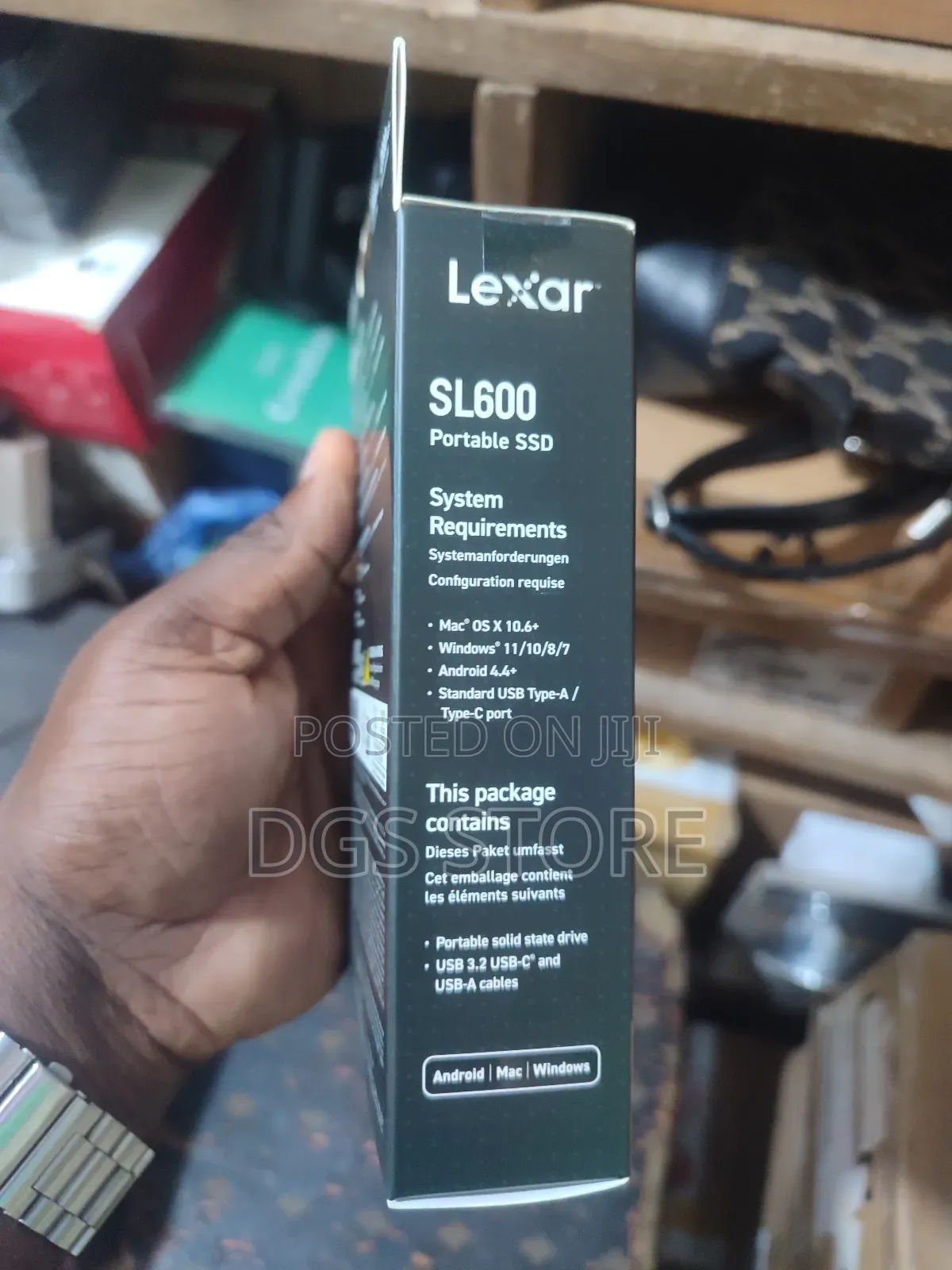 Lexar Professional Sl600 SSD Usb 3.2 Gen 2*2 4tb 2000mbs