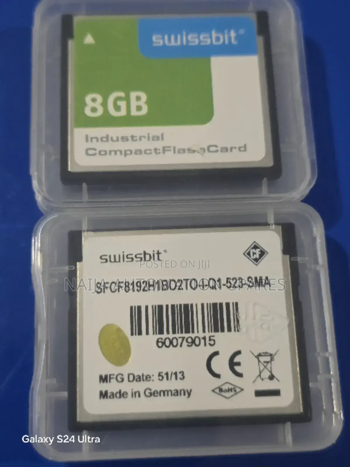 Swissbit 8gb Cf Card Sfcf8192h1bo2to-I-Q1-523-Sma