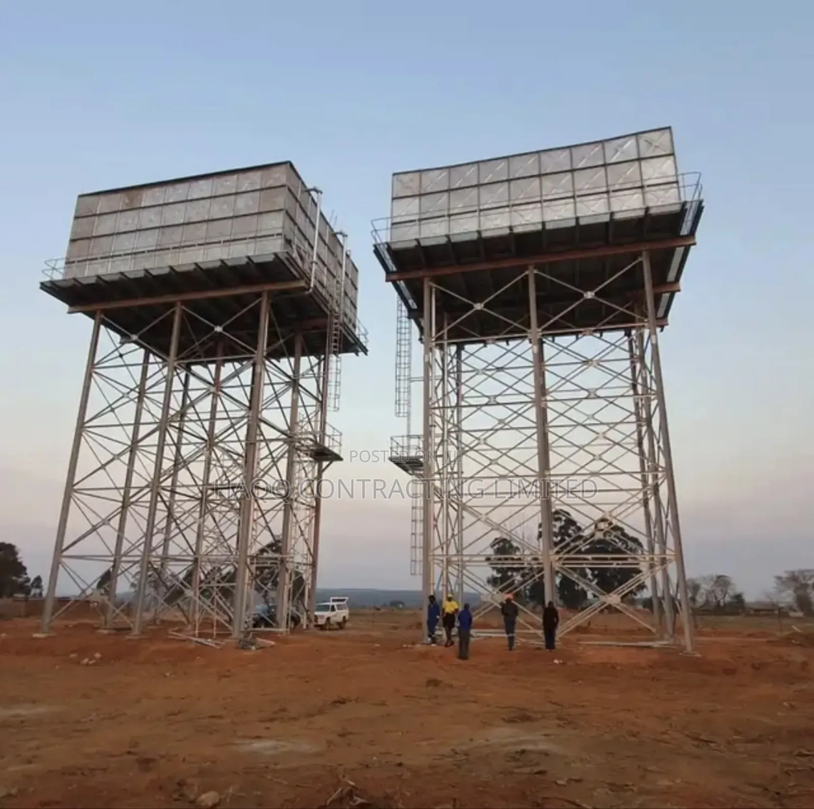 Braithwaite Pressed Steel, HDG Panels Water Tank