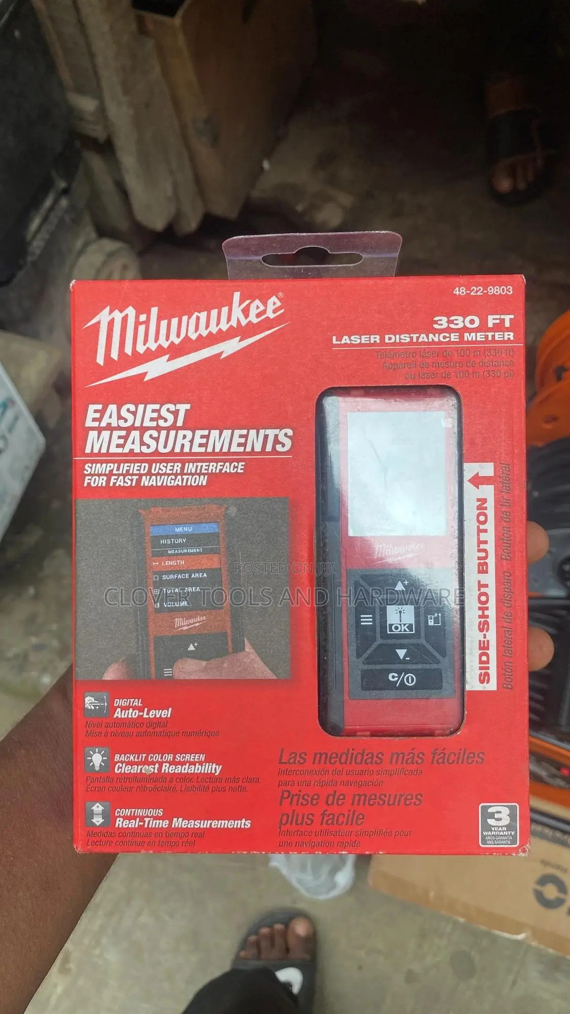 Milwaukee Laser Distance Meter 100m