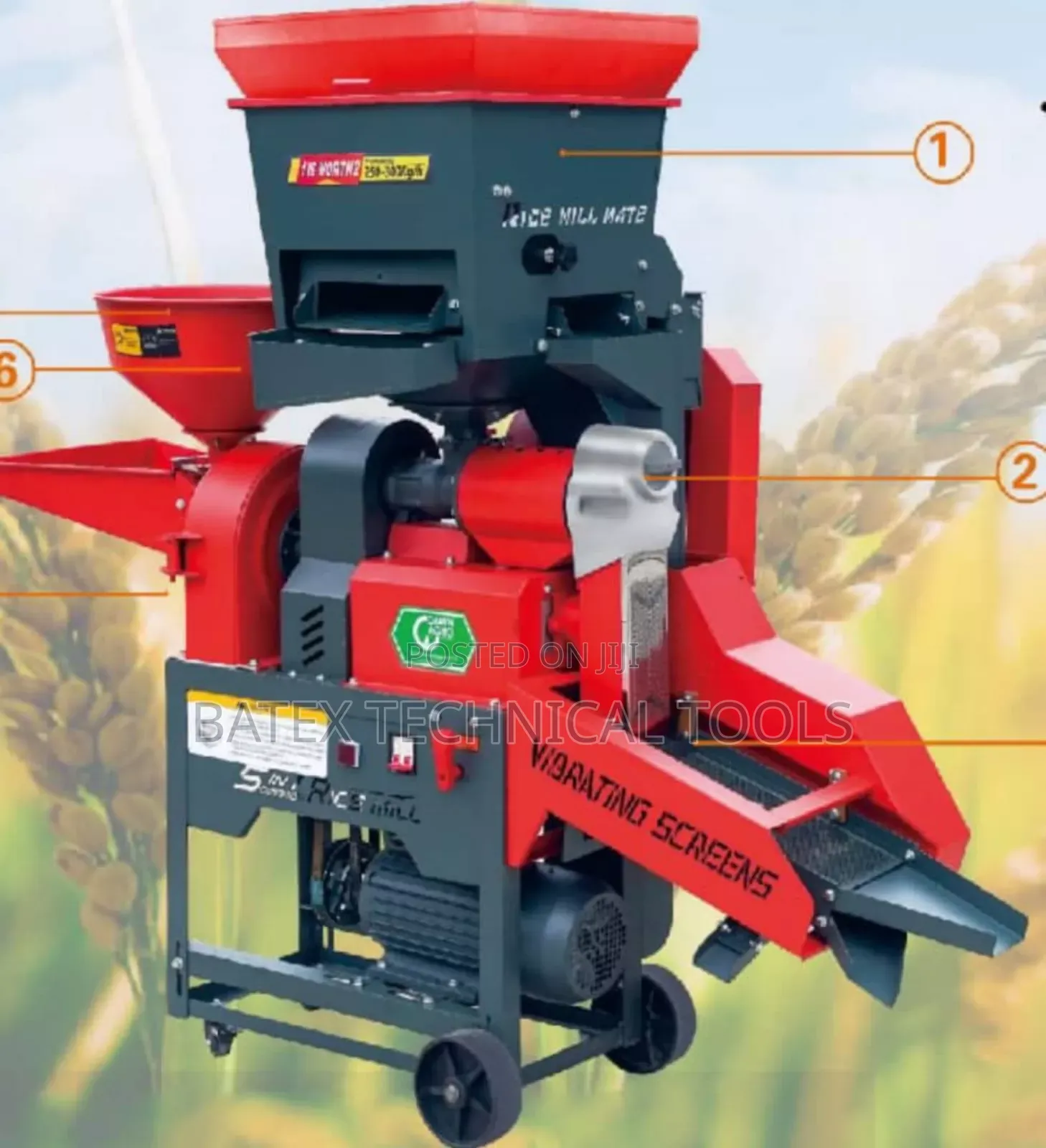 Rice Milling Machine 5 In 1