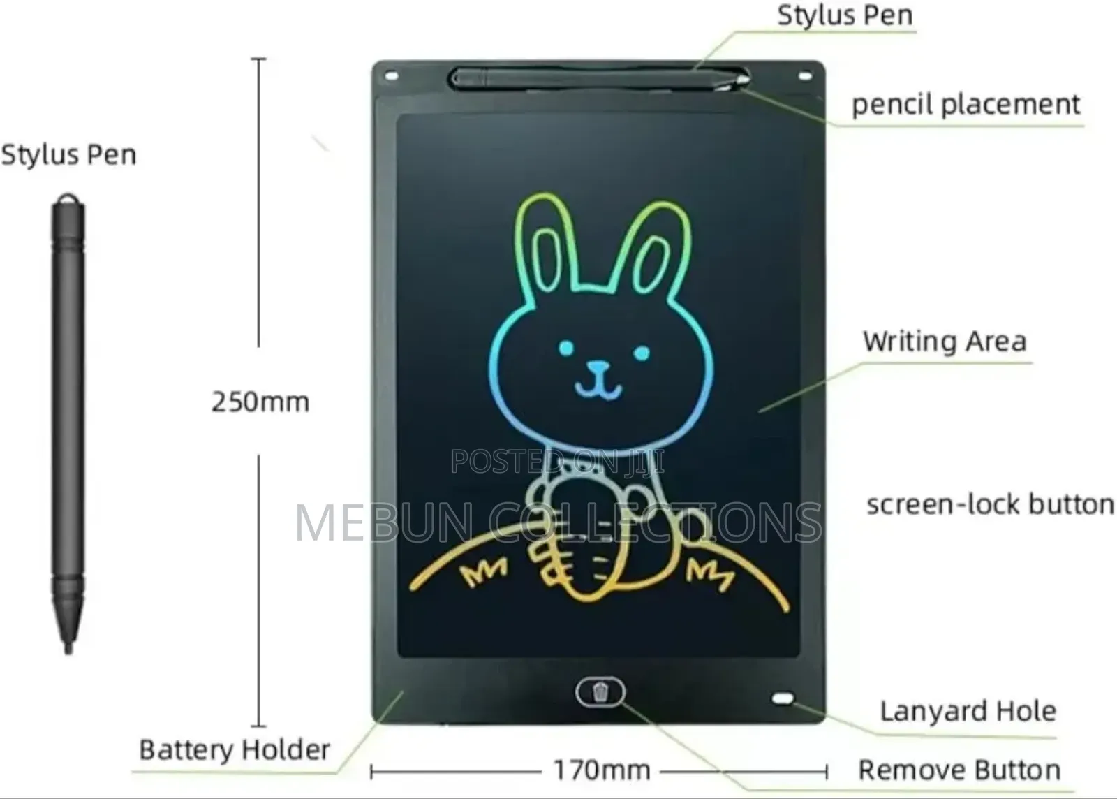 LCD Writing Tablet for Kids Children