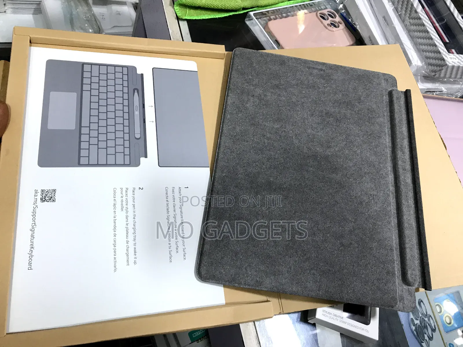 Surface Pro 4/ 5/6 Magnetic Keyboard and Slim Pencils 2