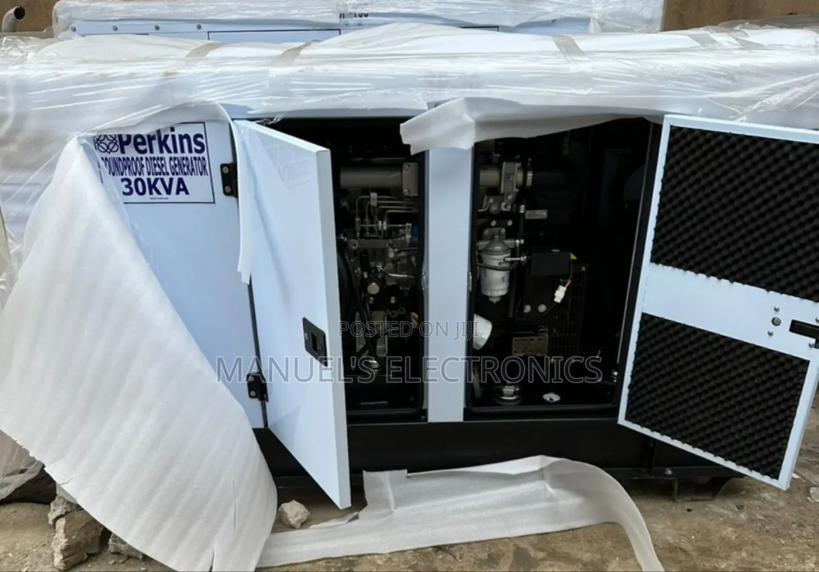 Quality Sp30kva Perkins Diesel Soundproof Generator 100%