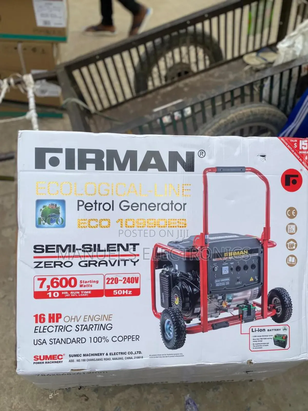 Buy And Enjoy You Firman Petrol Gen 7.6kva 100% Copper Coil