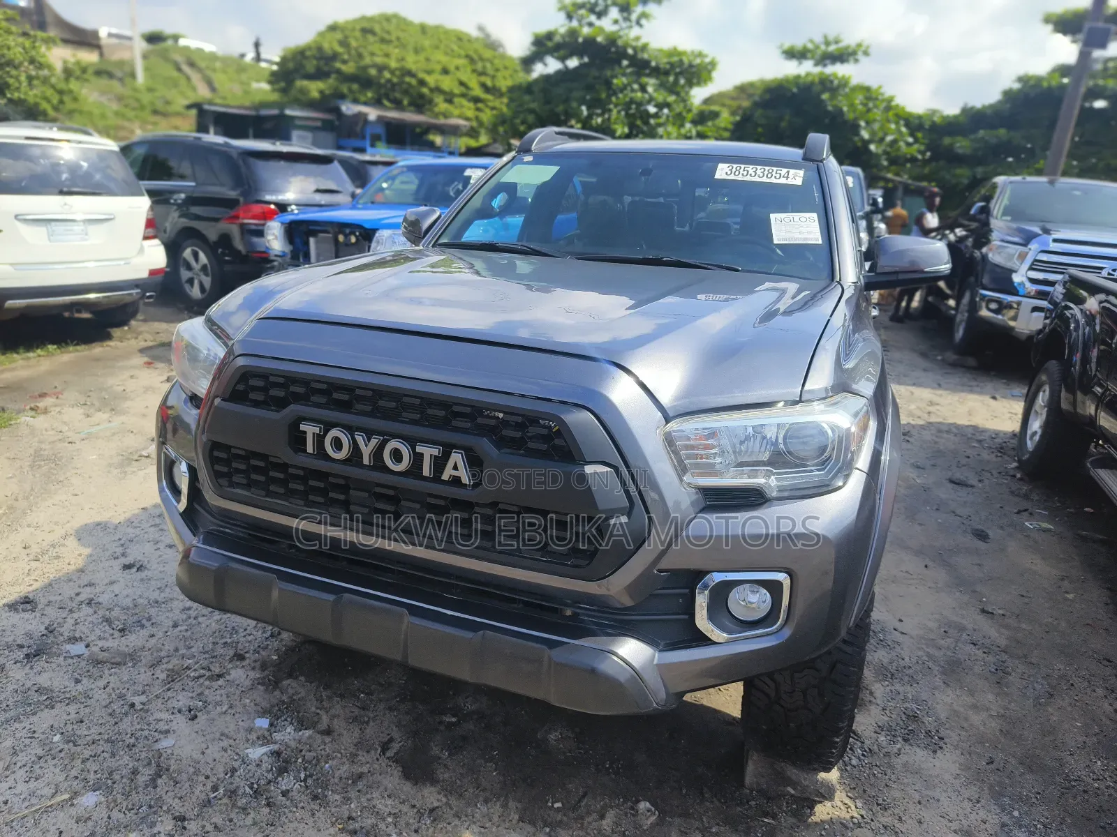 Toyota Tacoma Limited 2018 Gray