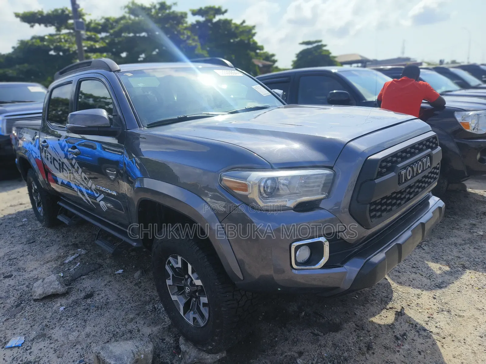 Toyota Tacoma Limited 2018 Gray