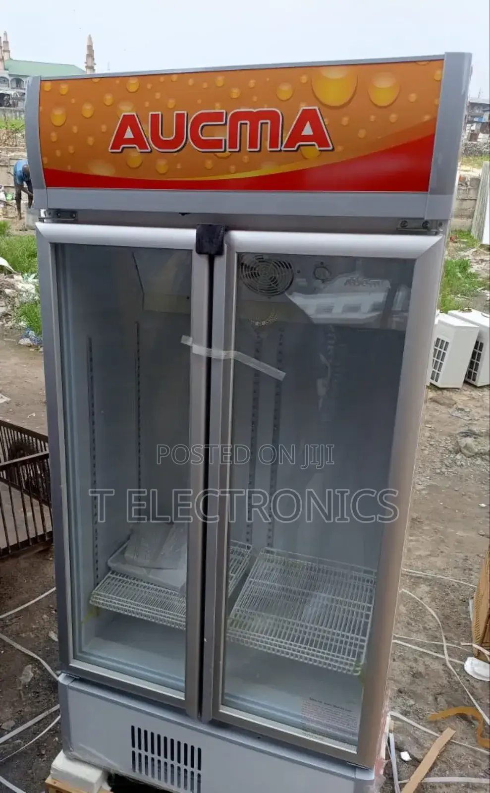 Double Door Aucuma Display Fridge