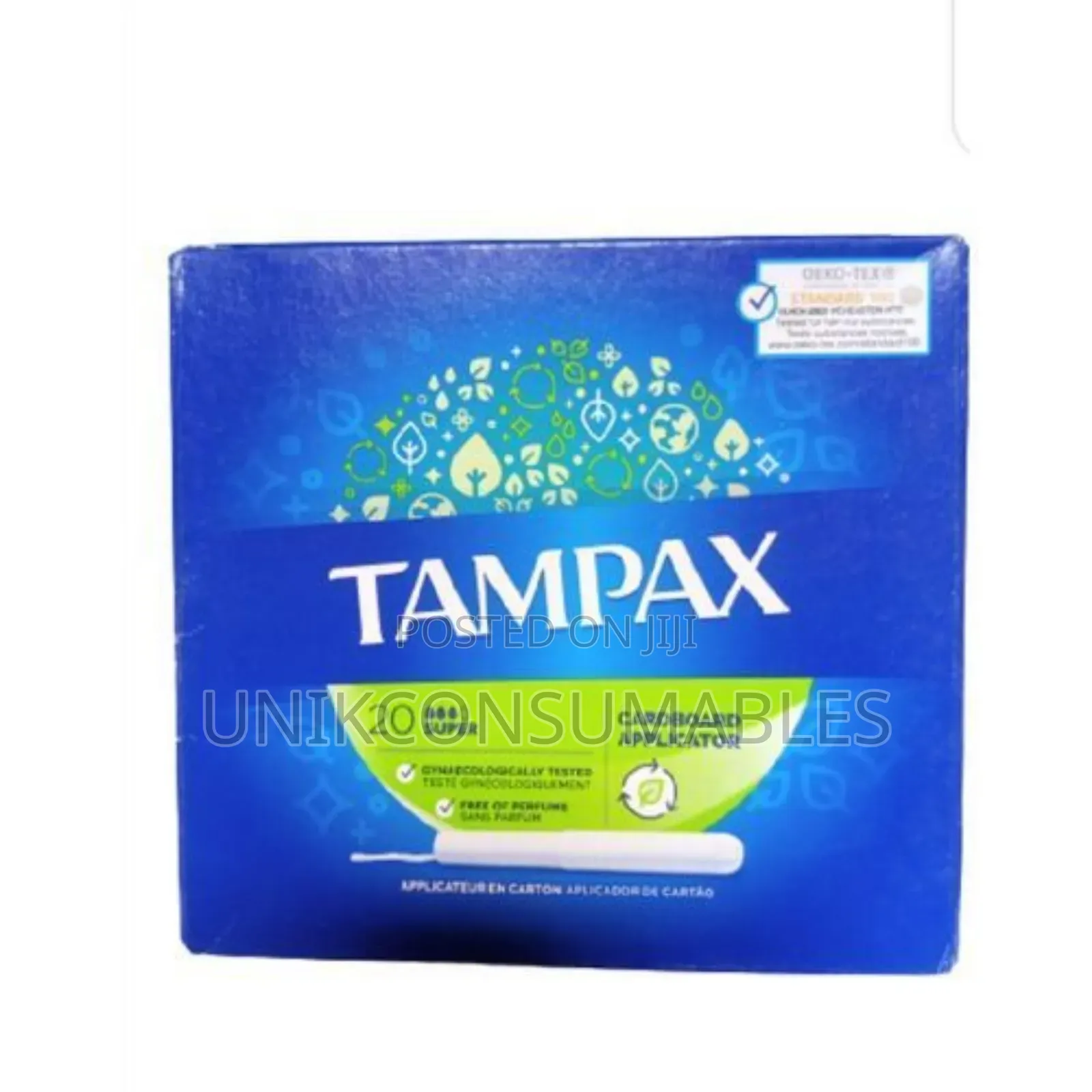 Tampax Super Tampons With Cardboard Applicator 20pcs