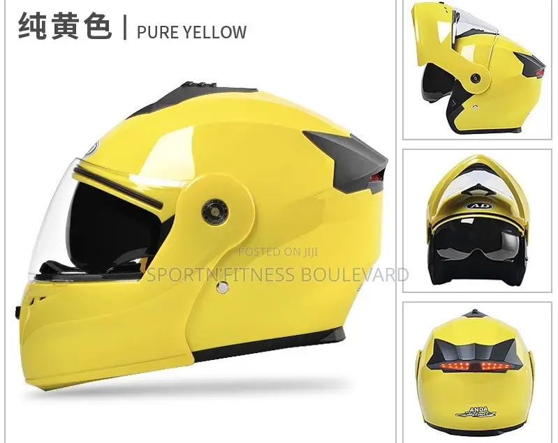 Usb Powered Led Jaw Breaker Helmet