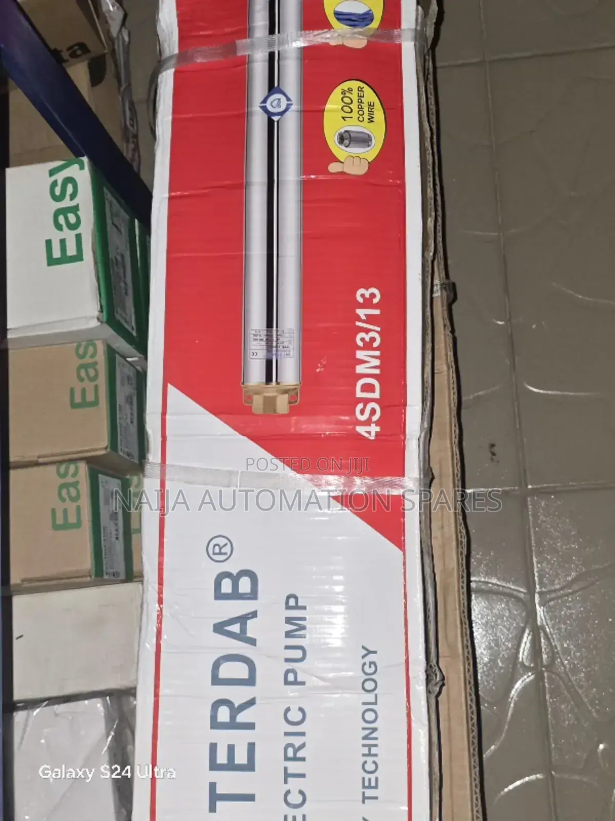 Interdab Submersible Water Pump 1hp | 4sdm3/13