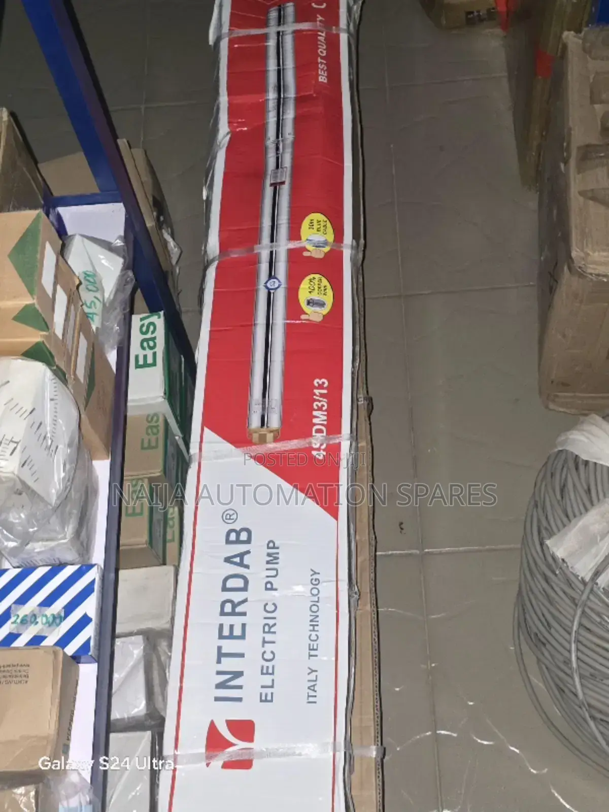 Interdab Submersible Water Pump 1hp | 4sdm3/13