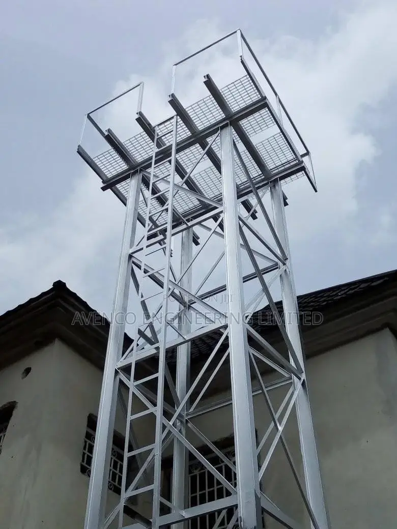 Design, Fabrication of Overhead Water Tank Stanchion,Scaffold